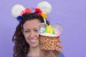 Spring at Disney World. Flower Crown Cupcake. Vivacious Views Spring at Disney World. Flower Crown Cupcake. Vivacious Views