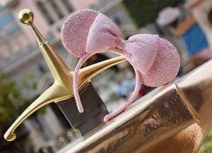 Spring at Disney World. Pink Minnie Ears. Vivacious Views Spring at Disney World. Pink Minnie Ears. Vivacious Views