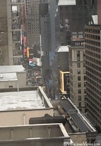 Wellington Hotel. Times Square View. Vivacious Views Wellington Hotel. Times Square View. Vivacious Views