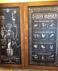 D-Luxe Burger. Picture. Vivacious Views D-Luxe Burger. Picture. Vivacious Views